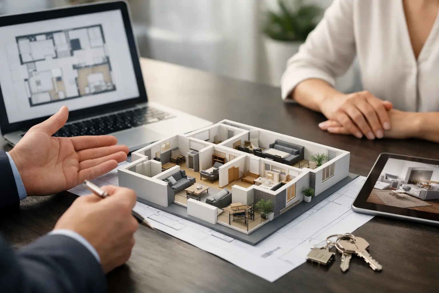 3D-Grundriss im Immobilienverkauf nutzen