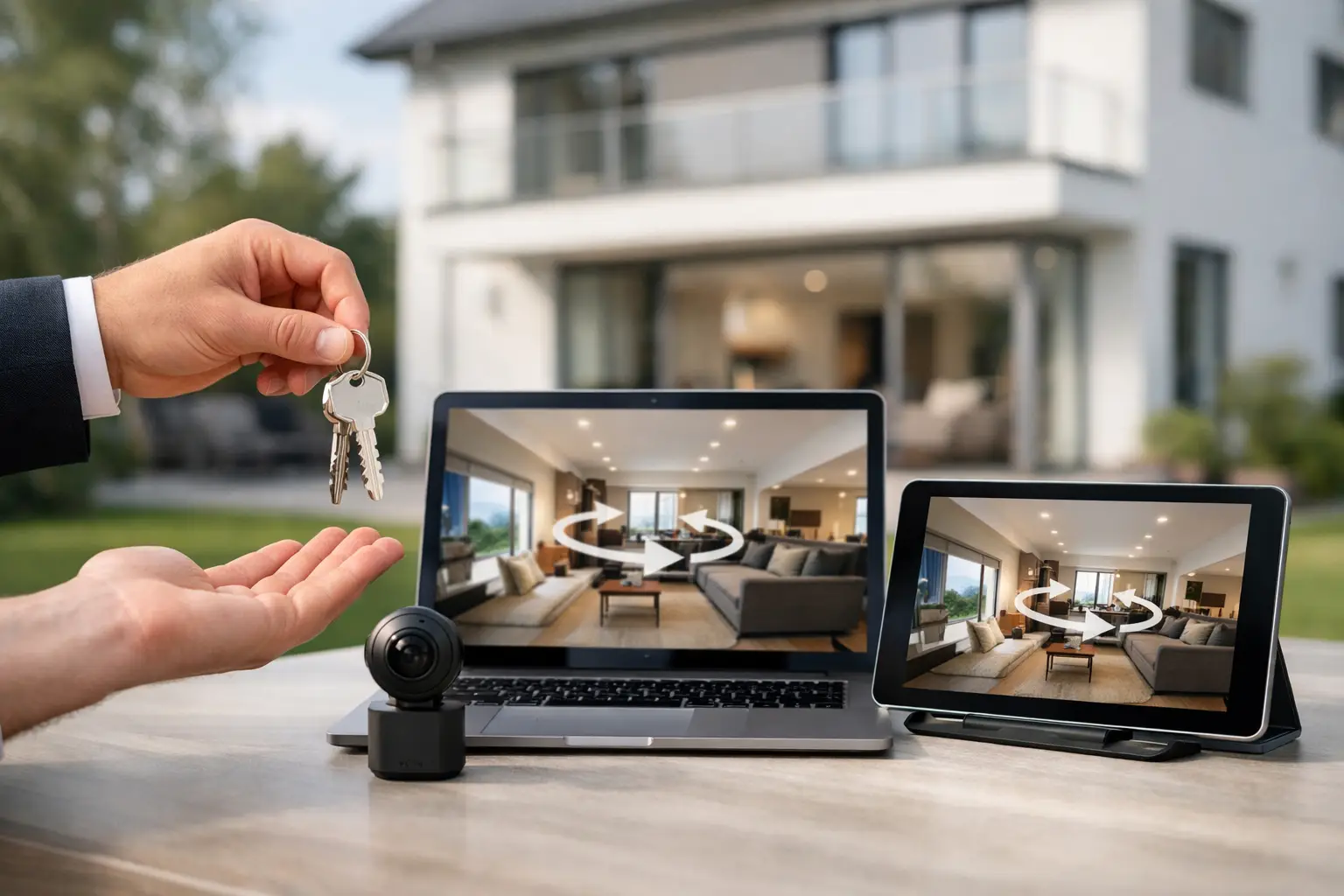 Immobilienverkauf mit 360 Grad Rundgang