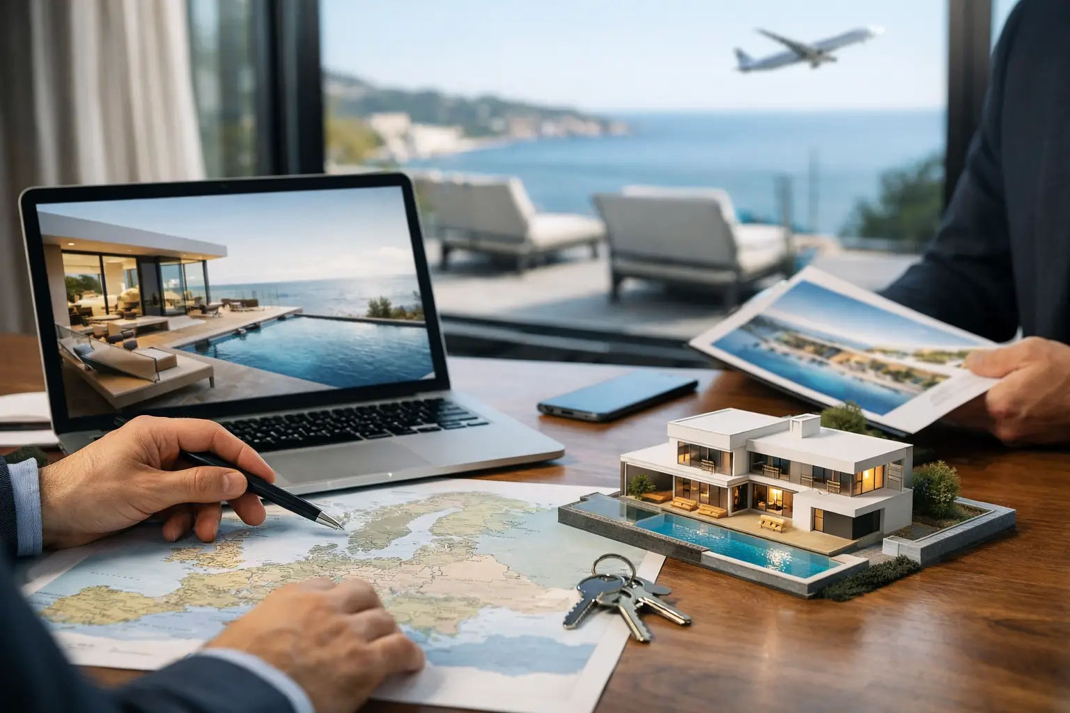 Luxusimmobilie europaweit vermarkten