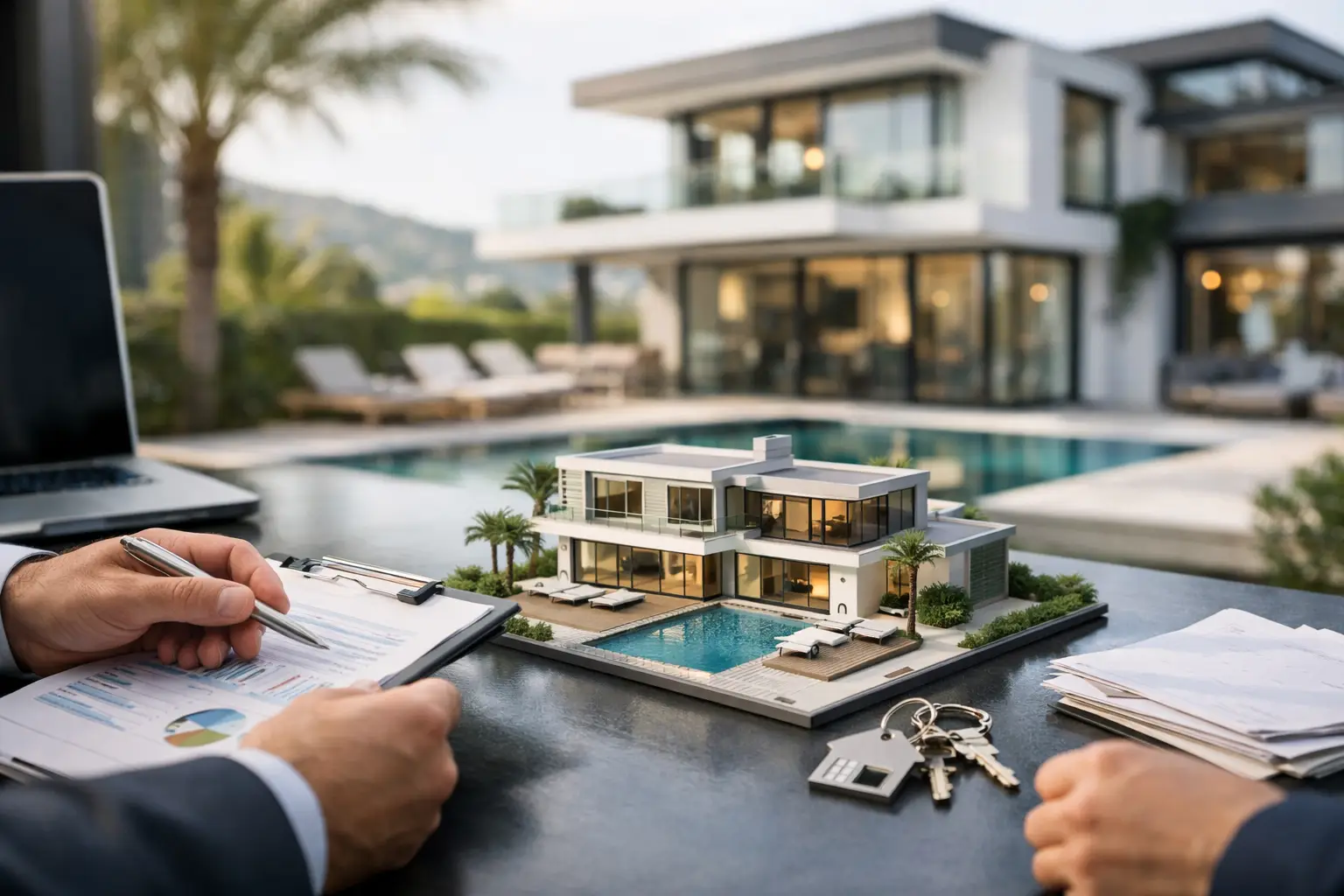 Luxushaus bewerten: Verkaufsstrategie für den Verkauf