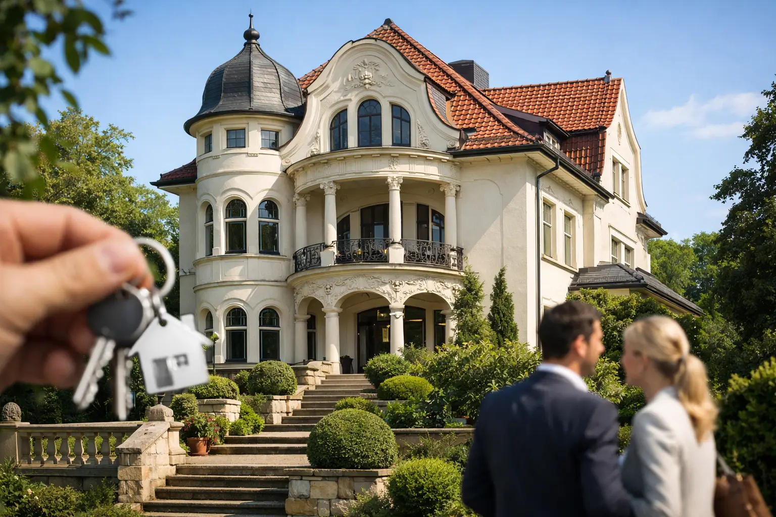 Verkaufsbeispiel einer Jugendstilvilla in Dortmund